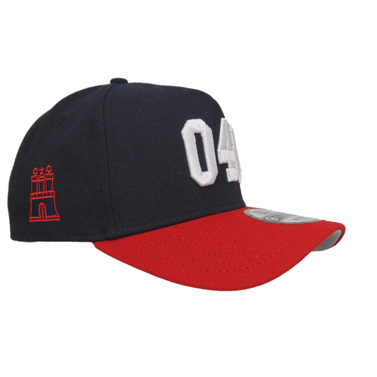 Justfitteds 040 New Era 9FORTY AF Cap Navy Red