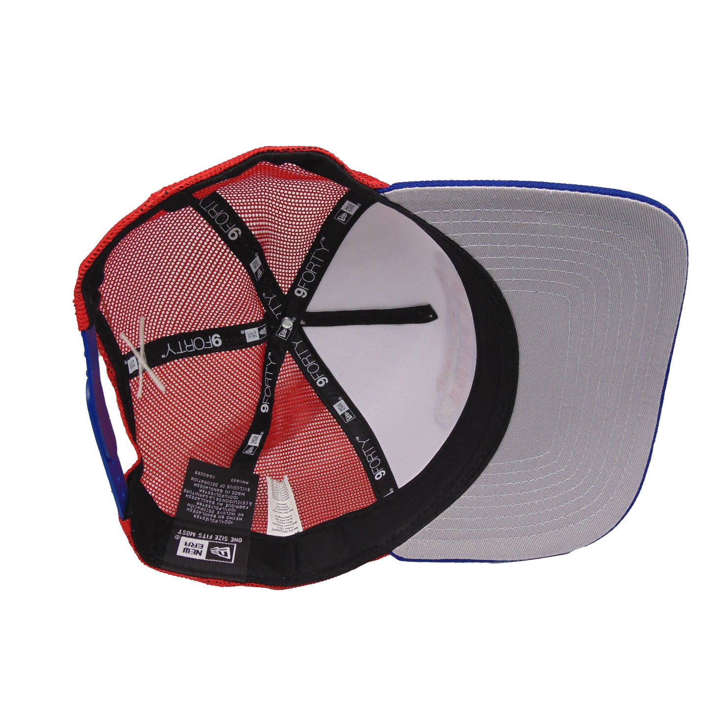 Justfitteds "Welcome to St. Pauli" New Era 9FORTY AF Trucker Cap RWB