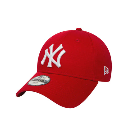 YOUTH New York Yankees New Era 9FORTY Adjustable Cap Red