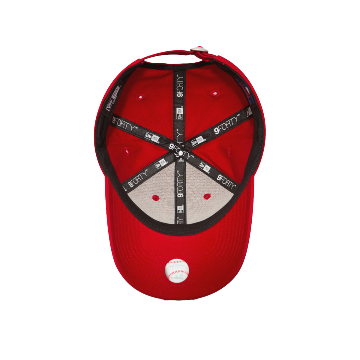 YOUTH New York Yankees New Era 9FORTY Adjustable Cap Red