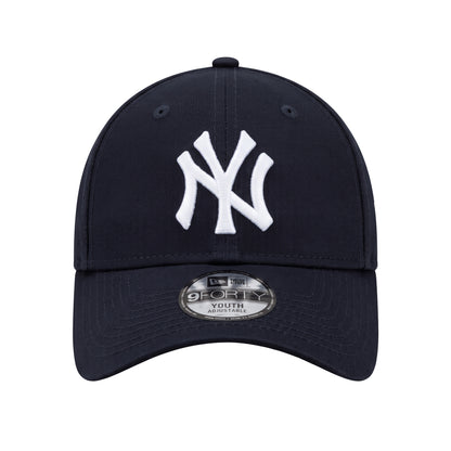 YOUTH New York Yankees New Era 9FORTY Adjustable Cap Navy