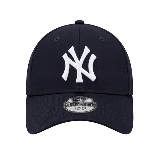 YOUTH New York Yankees New Era 9FORTY Adjustable Cap Navy