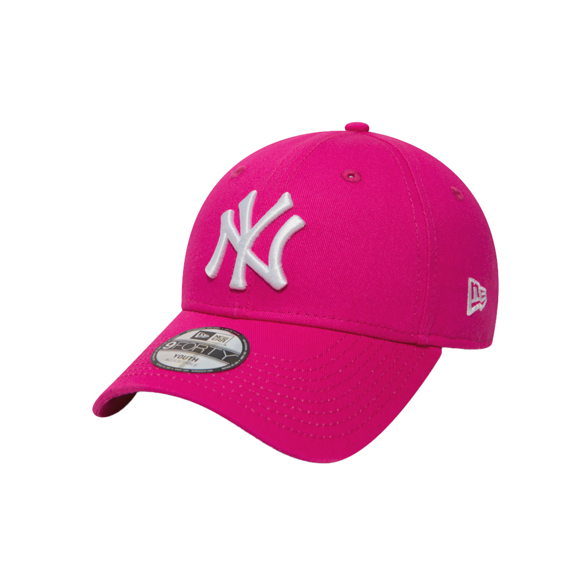 YOUTH New York Yankees New Era 9FORTY Adjustable Cap Pink