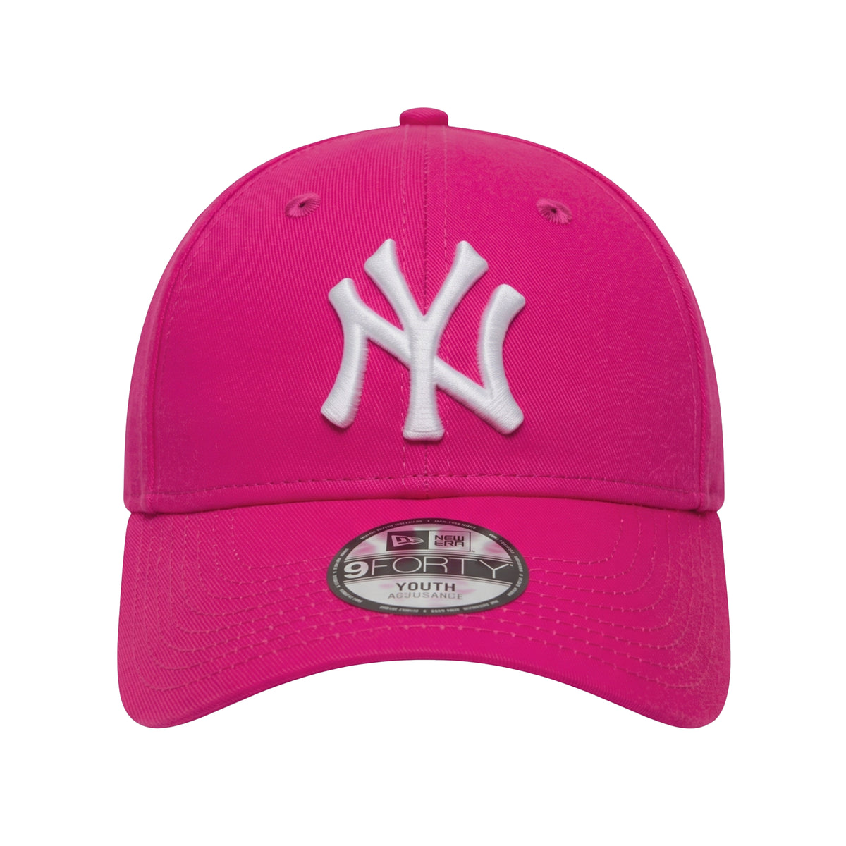 YOUTH New York Yankees New Era 9FORTY Adjustable Cap Pink
