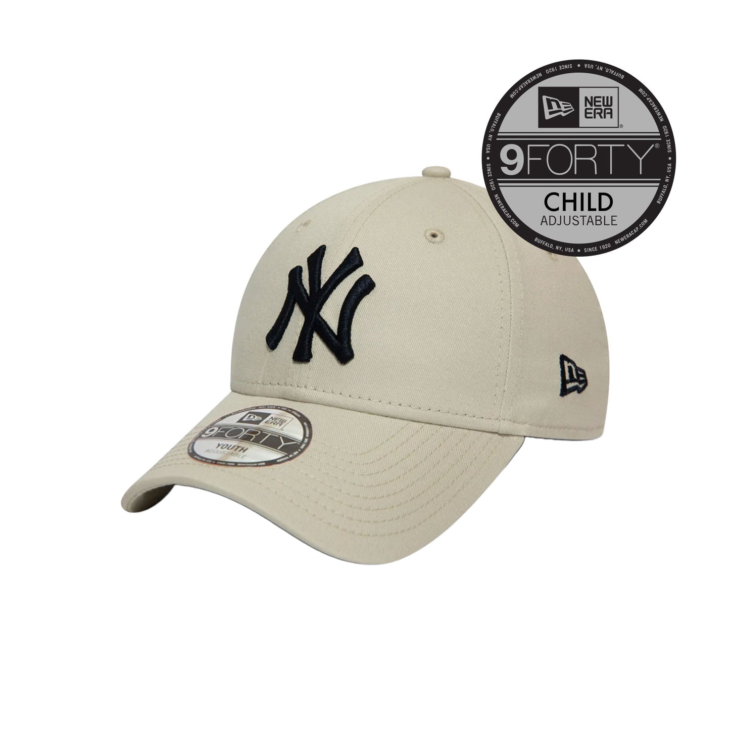 New York Yankees New Era 9FORTY KIDS Strap back Cap Stone