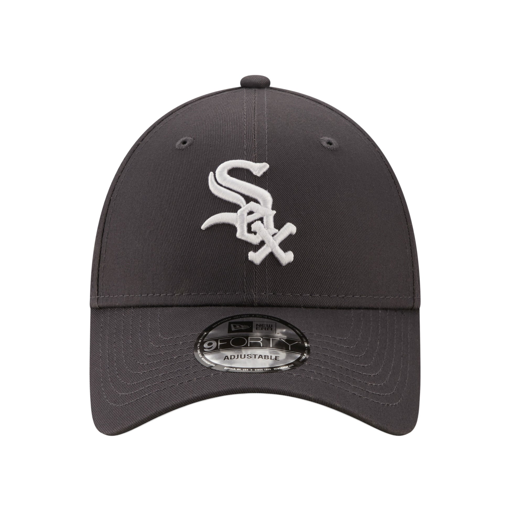 Chicago White Sox 9FORTY New Era Cap Graphite JustFitteds chicago-white-sox-9forty-new-era-cap-graphite-justfitteds