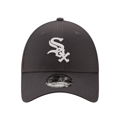 Chicago White Sox 9FORTY New Era Cap Graphite grey Side View