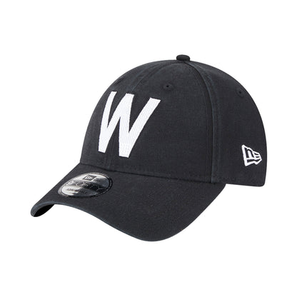 Washington Nationals 9FORTY New Era Cap VTG Cooperstown BLK black Side View