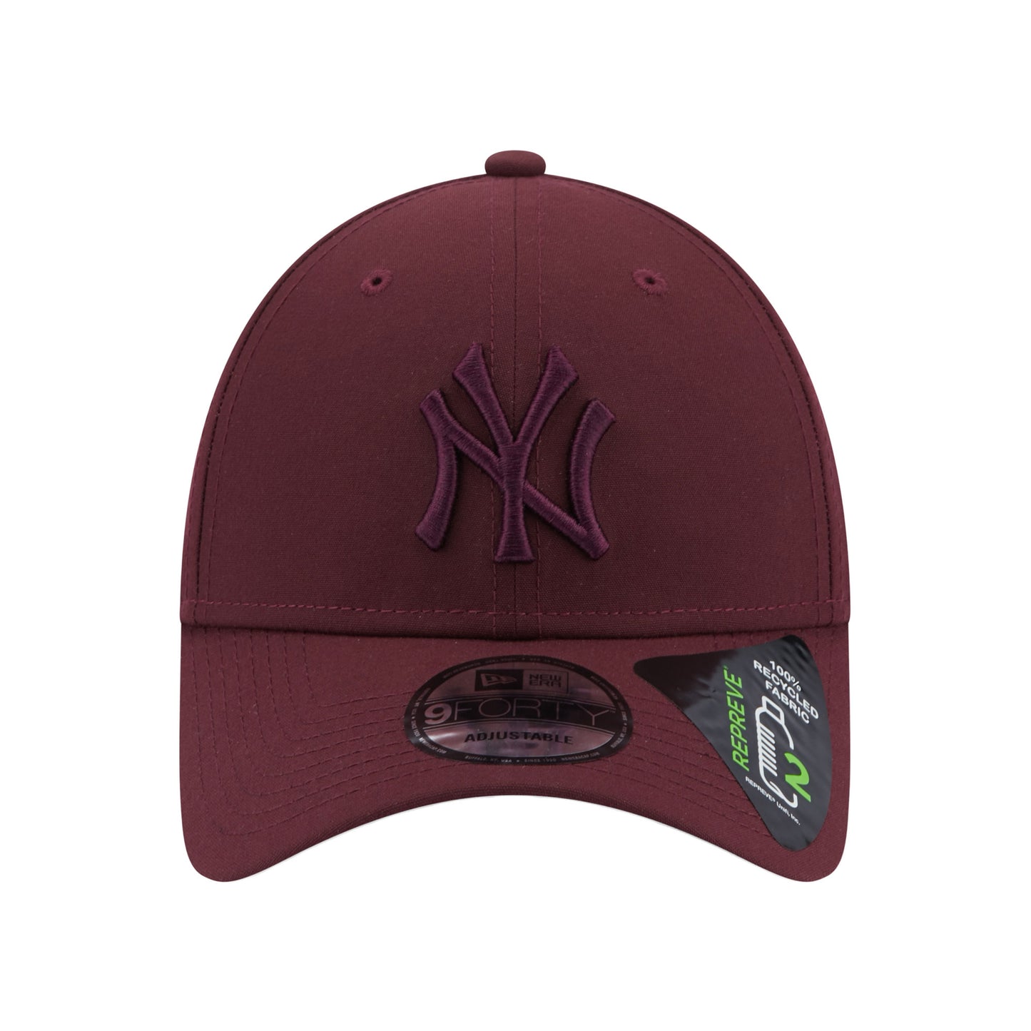 New York Yankees 9FORTY New Era Cap maroon tonal