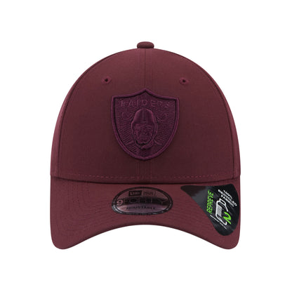 Las Vegas Raiders 9FORTY New Era Cap maroon tonal maroon Side View