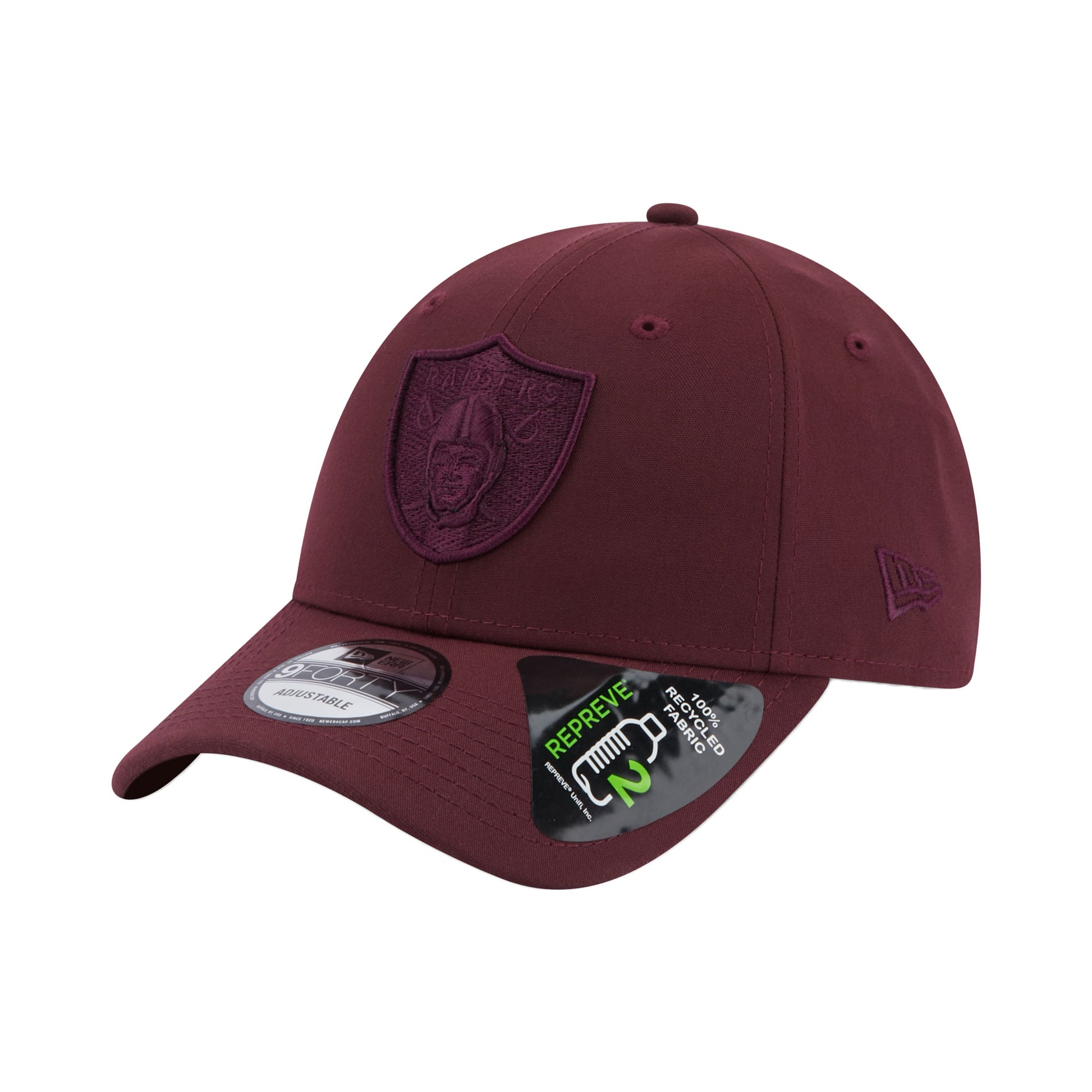 Las Vegas Raiders 9FORTY New Era Cap maroon tonal – JustFitteds