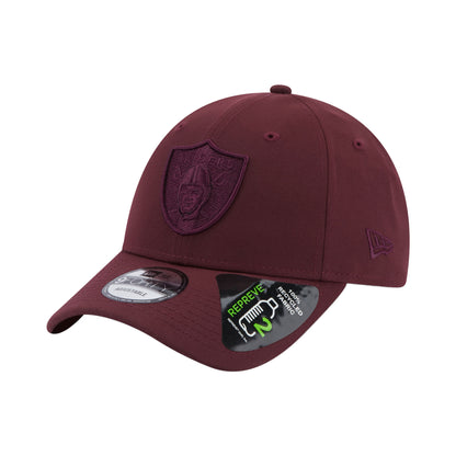 Las Vegas Raiders 9FORTY New Era Cap maroon tonal maroon Front View