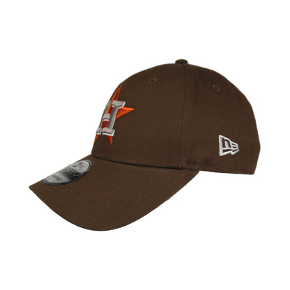 Houston Astros 9FORTY New Era Cap brown Patch brown Side View
