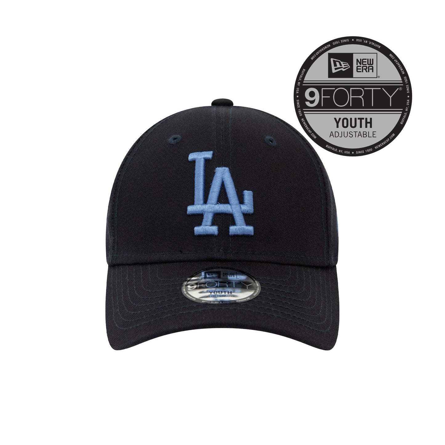 Los Angeles Dodgers New Era 9FORTY YOUTH Strap back Cap navy