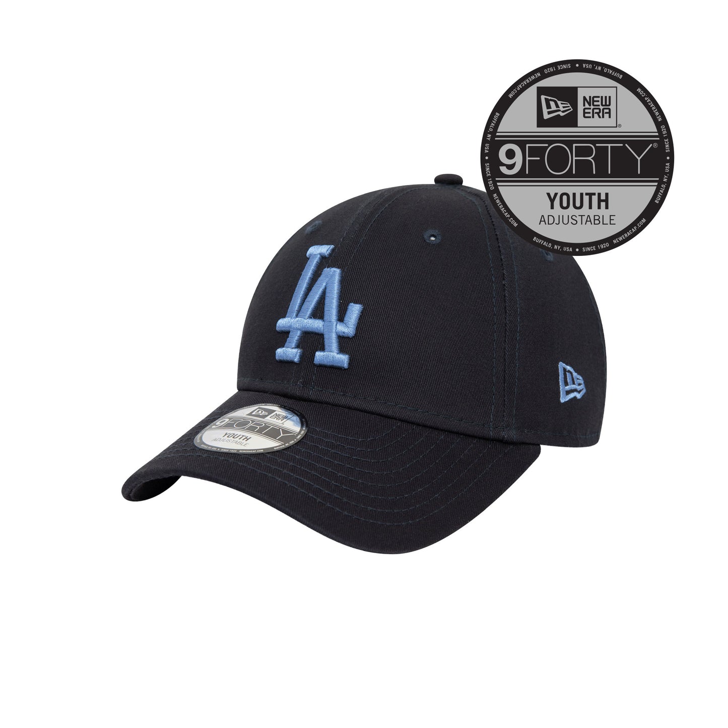 Los Angeles Dodgers New Era 9FORTY YOUTH Strap back Cap navy