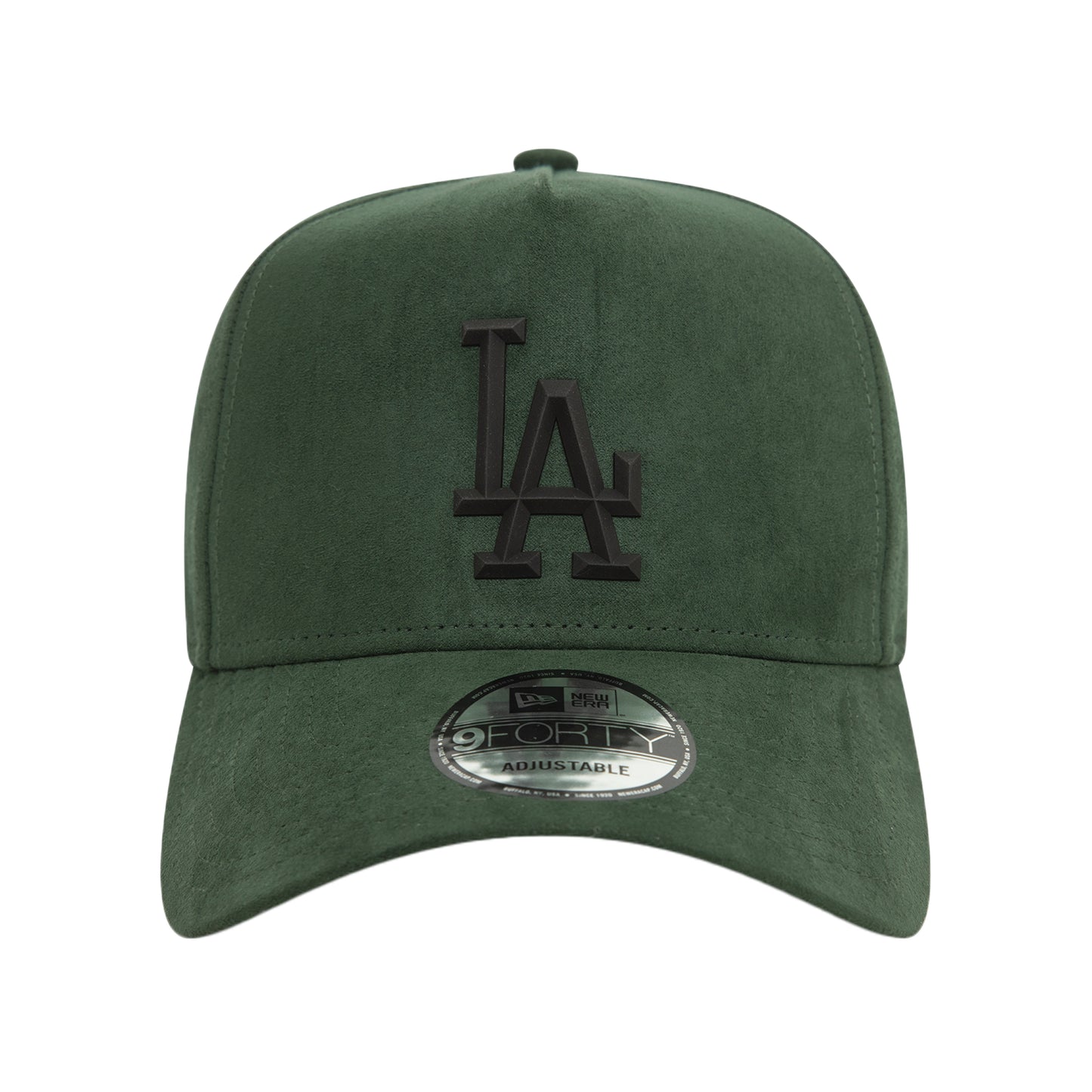 Los Angeles Dodgers 9FORTY New Era Cap Dark Green Suede