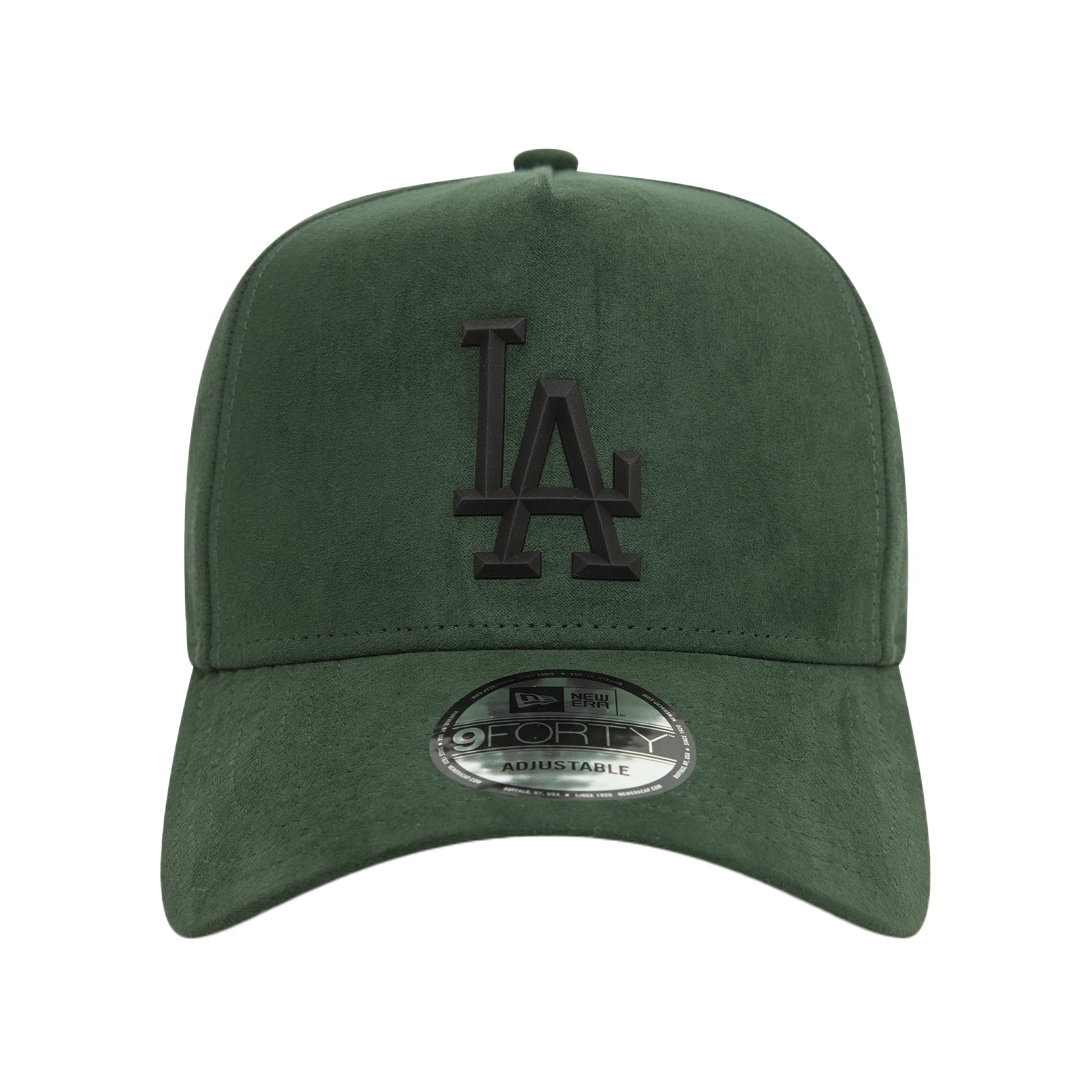 Los Angeles Dodgers 9FORTY New Era Cap Dark Green Suede