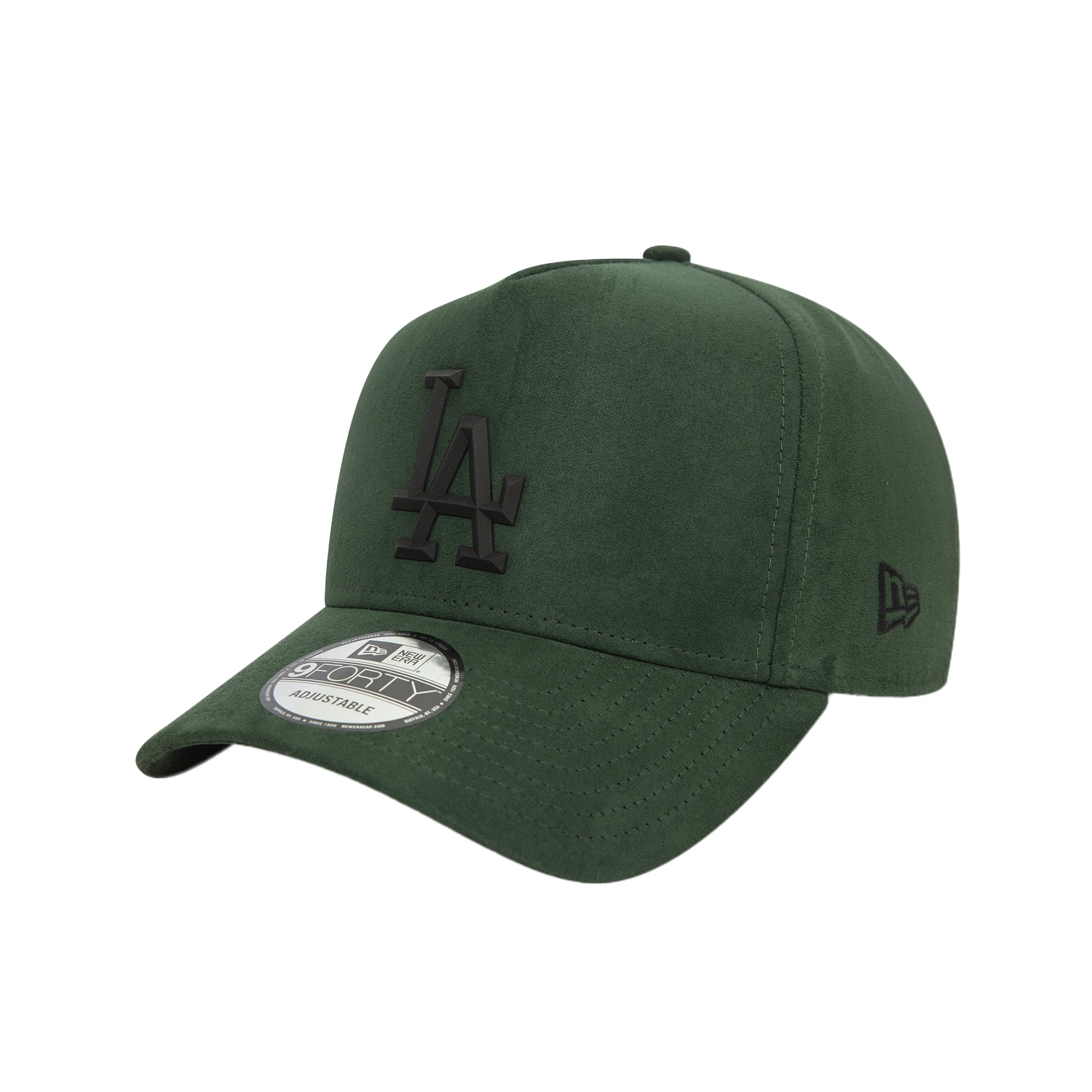 Los Angeles Dodgers 9FORTY New Era Cap Dark Green Suede
