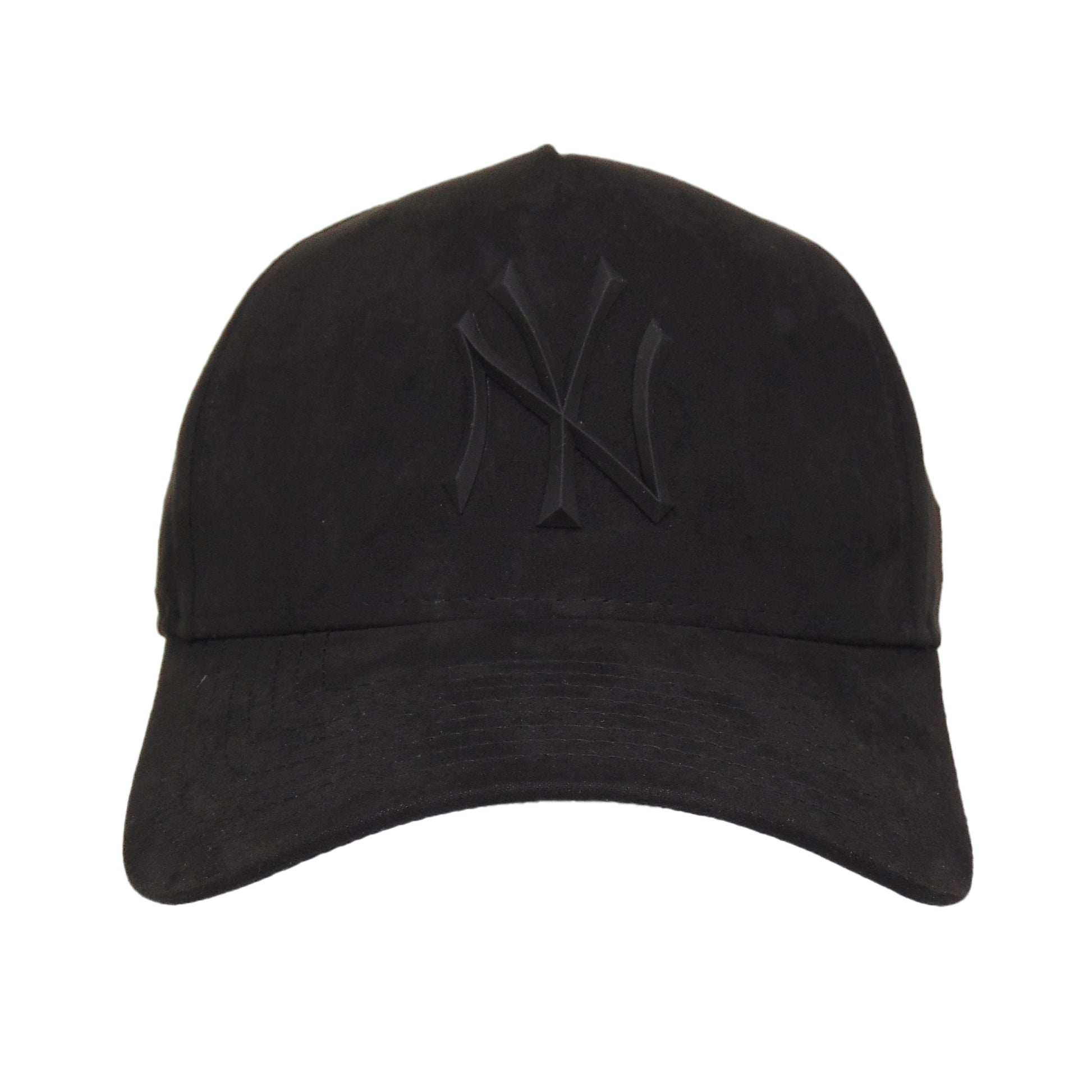 New York Yankees 9FORTY New Era Cap Black Suede