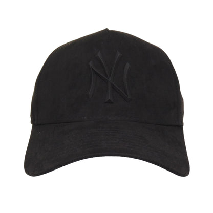 New York Yankees 9FORTY New Era Cap Black Suede
