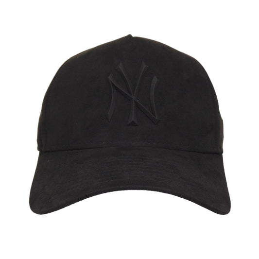 New York Yankees 9FORTY New Era Cap Black Suede