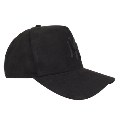 New York Yankees 9FORTY New Era Cap Black Suede