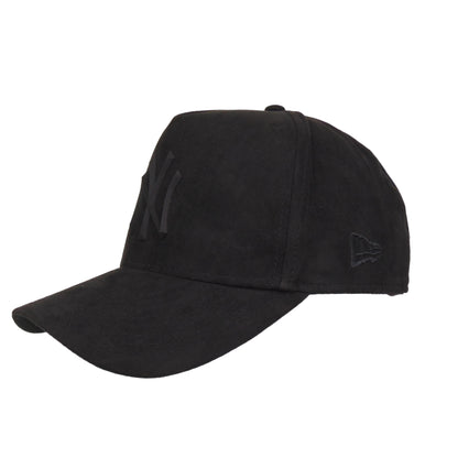 New York Yankees 9FORTY New Era Cap Black Suede