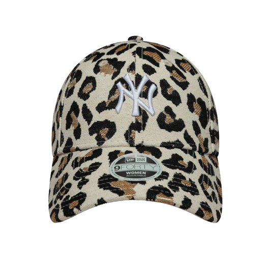 WMNS New York Yankees Leopard Print 9FORTY New Era Cap