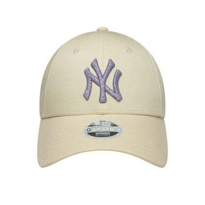 WMNS New York Yankees Beige 9FORTY New Era Cap
