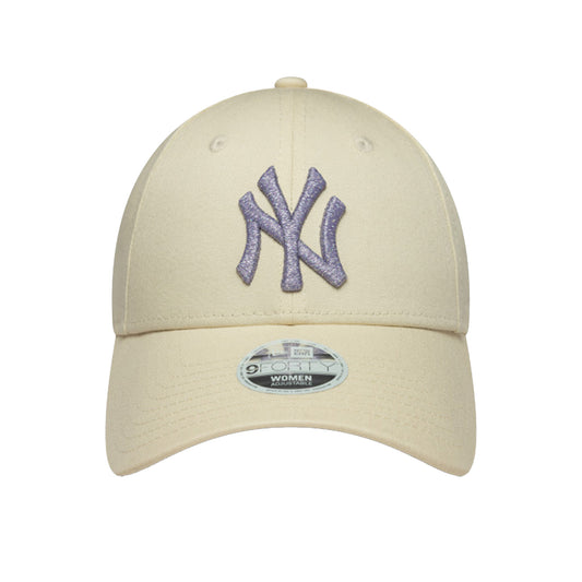WMNS New York Yankees Beige 9FORTY New Era Cap