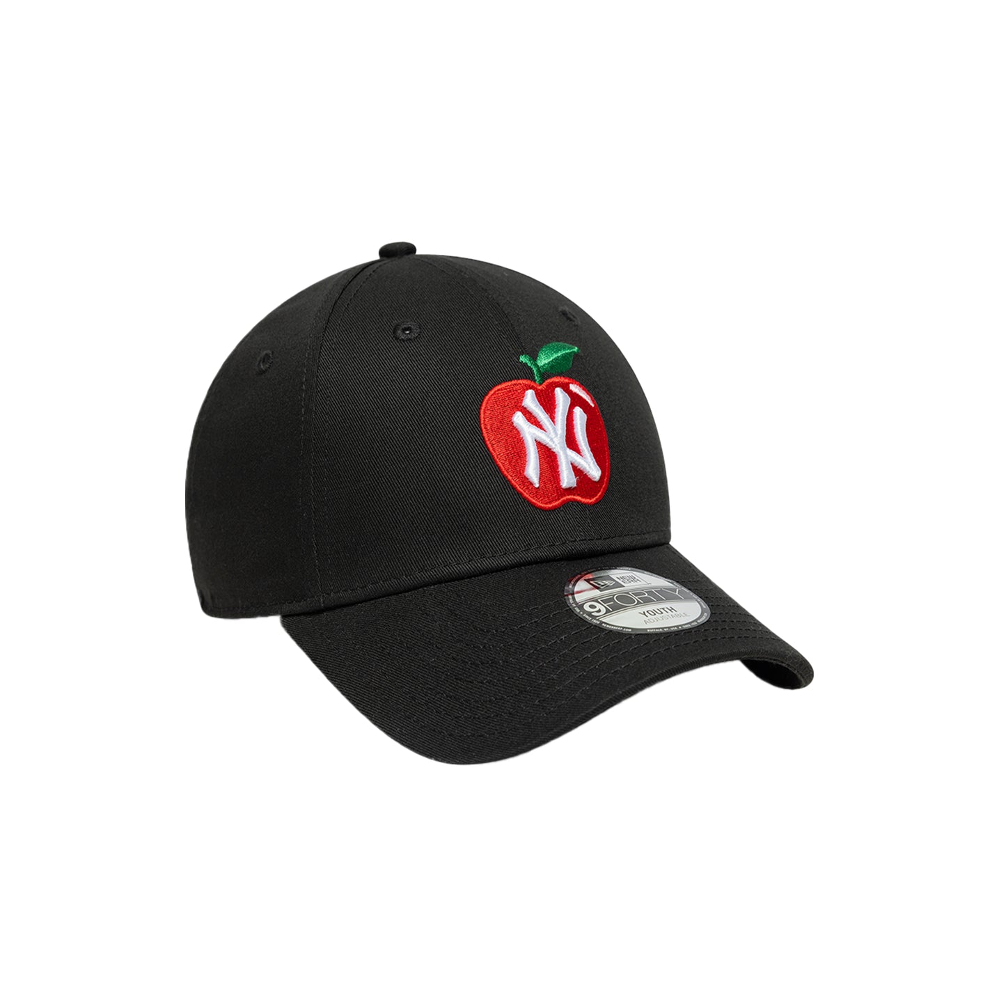 YOUTH New York Yankees New Era 9FORTY Strap back Cap Apple Black