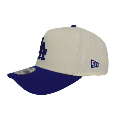 Los Angeles Dodgers 9FORTY AF New Era Cap crome royal chrome
blue Back View