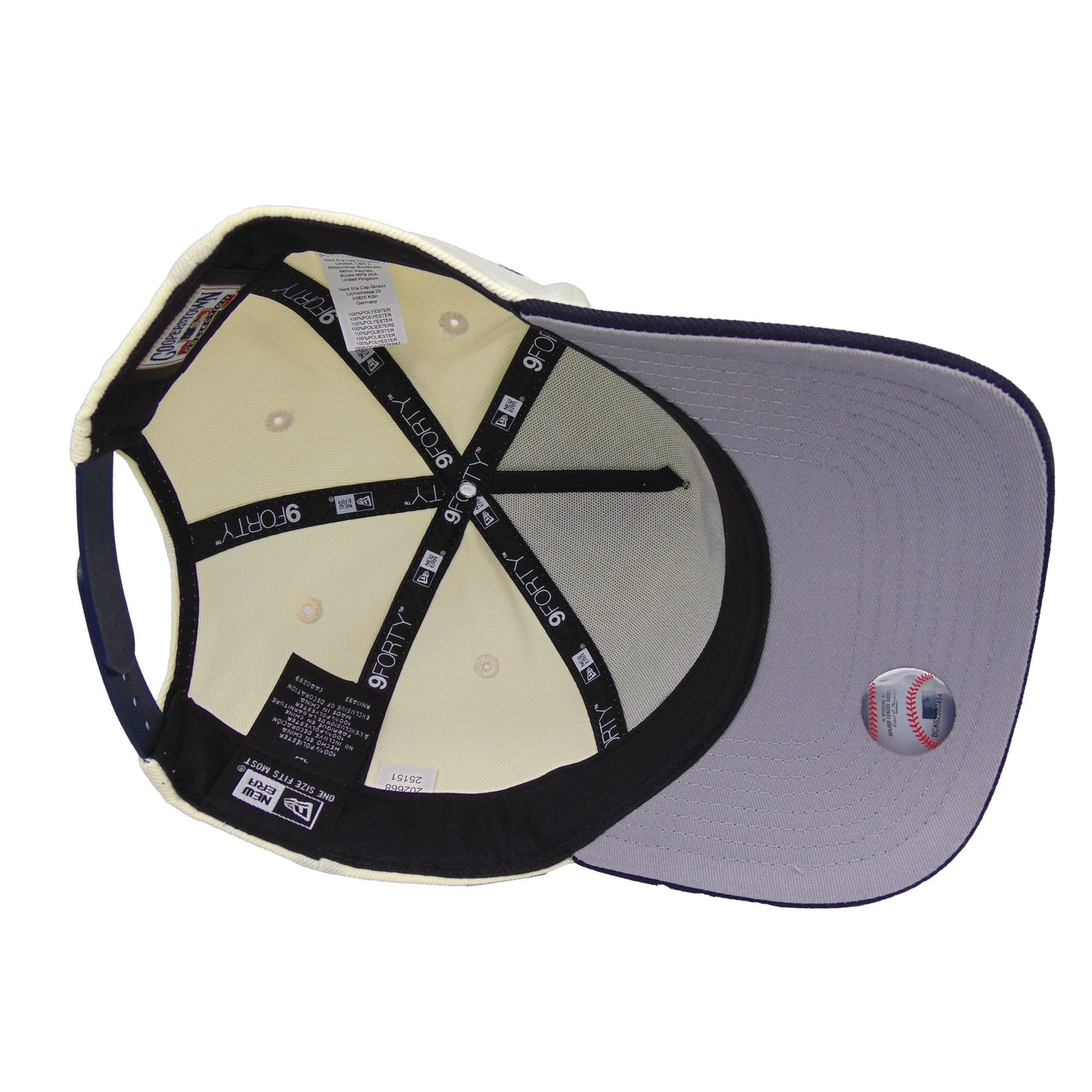 Boston Red Sox Custom New Era 9FORTY AF Cap Chrome Navy WS07