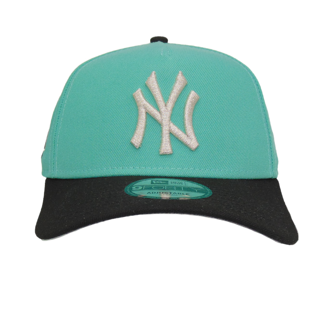 New York Yankees Custom 9FORTY AF New Era Cap Mint Black WS24