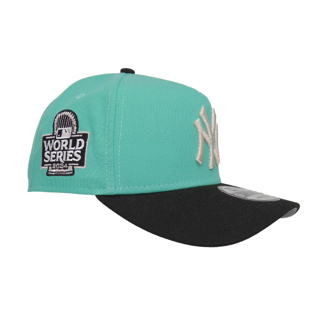 New York Yankees Custom 9FORTY AF New Era Cap Mint Black WS24