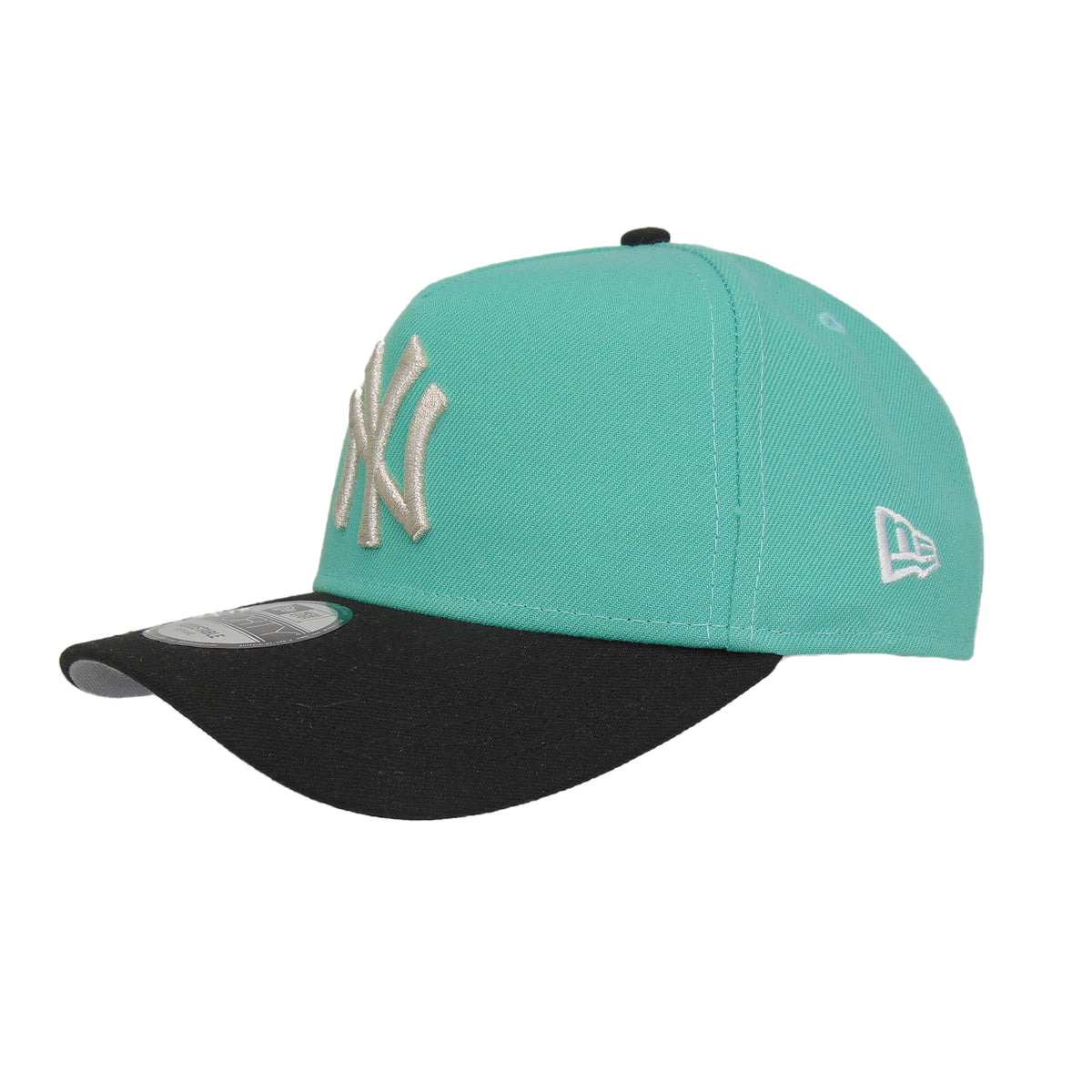 New York Yankees Custom 9FORTY AF New Era Cap Mint Black WS24