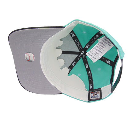 Atlanta Braves Custom 9FORTY AF New Era Cap Mint Black WS95