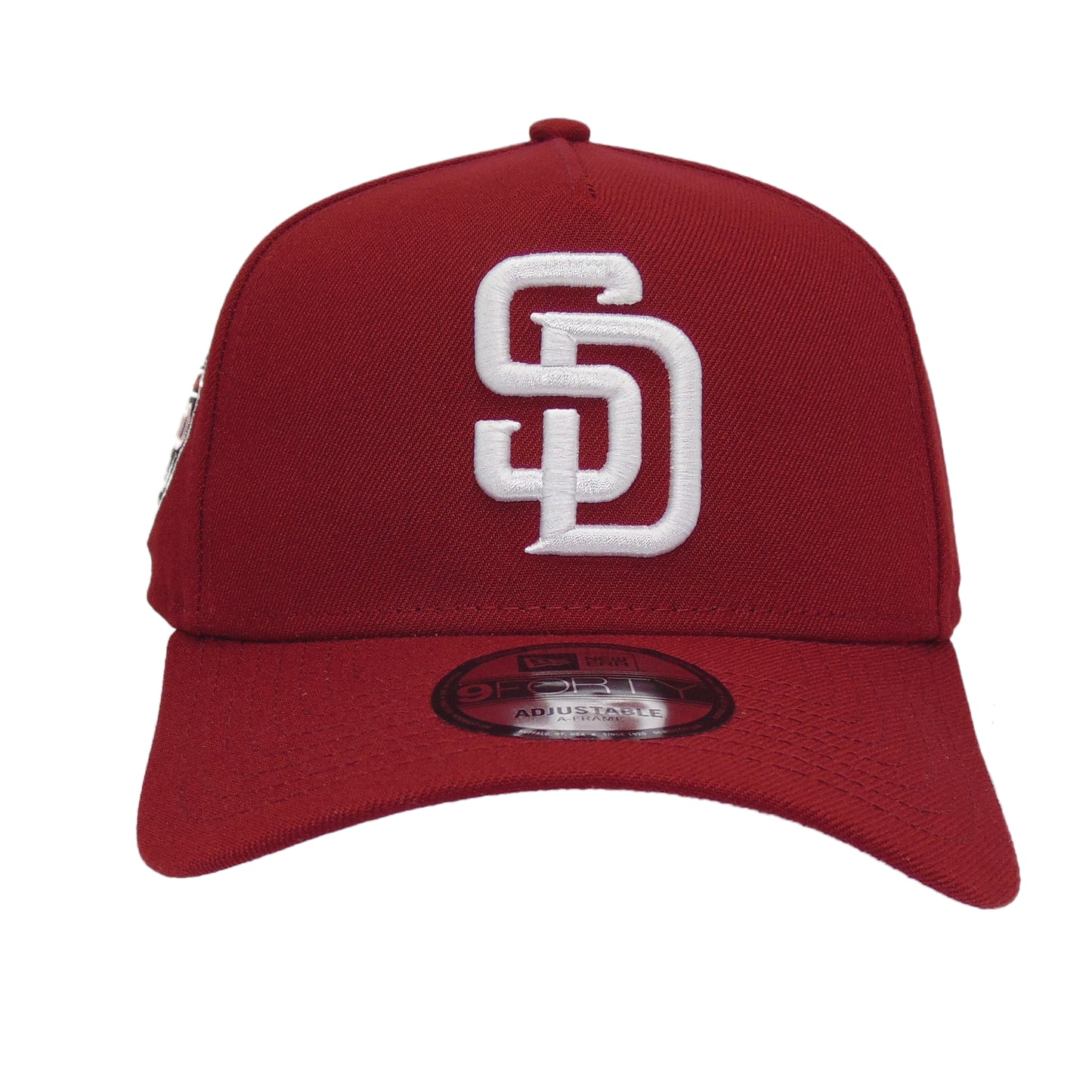 San Diego Padres Custom 9FORTY AF New Era Cap Cardinal Red
