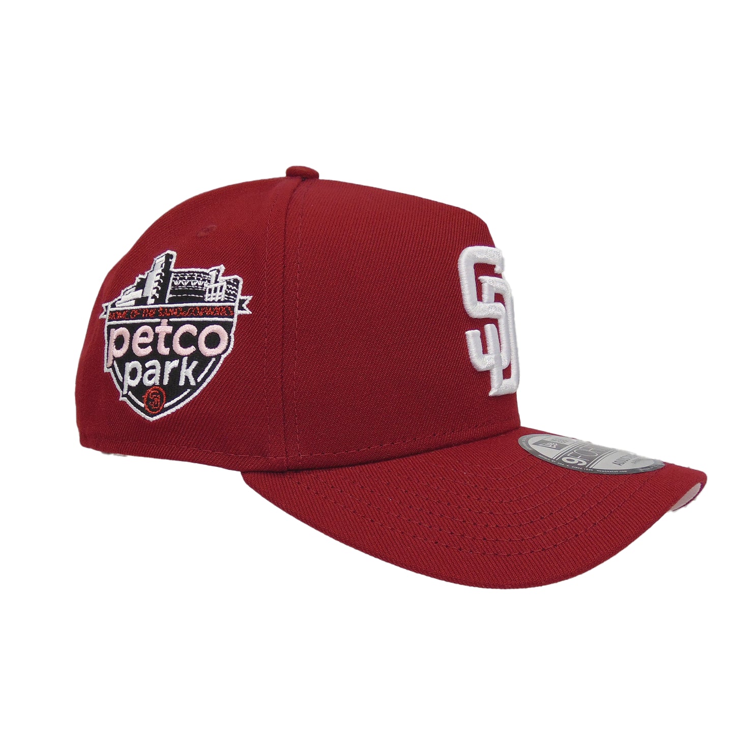San Diego Padres Custom 9FORTY AF New Era Cap Cardinal Red
