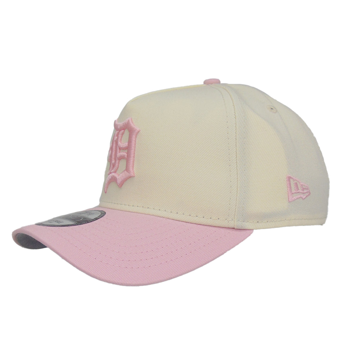 Detroit Tigers Custom 9FORTY AF New Era Cap Chrome Pink