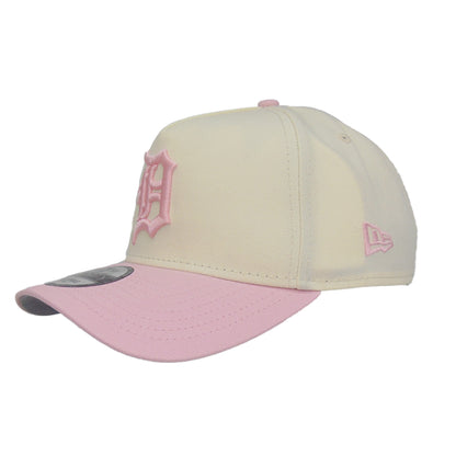 Detroit Tigers Custom 9FORTY AF New Era Cap Chrome Pink