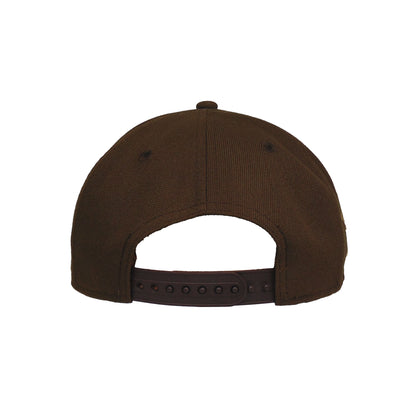 New York Yankees Custom 9FORTY AF New Era Cap brown WS99 brown Undervisor View