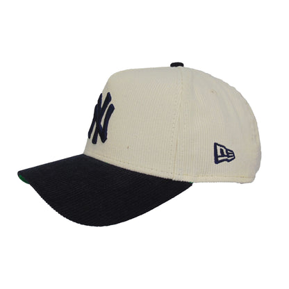 New York Yankees Custom 9FORTY AF New Era Cap chrome corduroy chrome
navy Side View