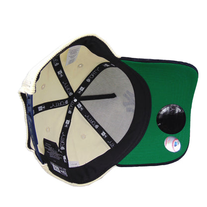 New York Yankees Custom 9FORTY AF New Era Cap chrome corduroy chrome
navy Undervisor View