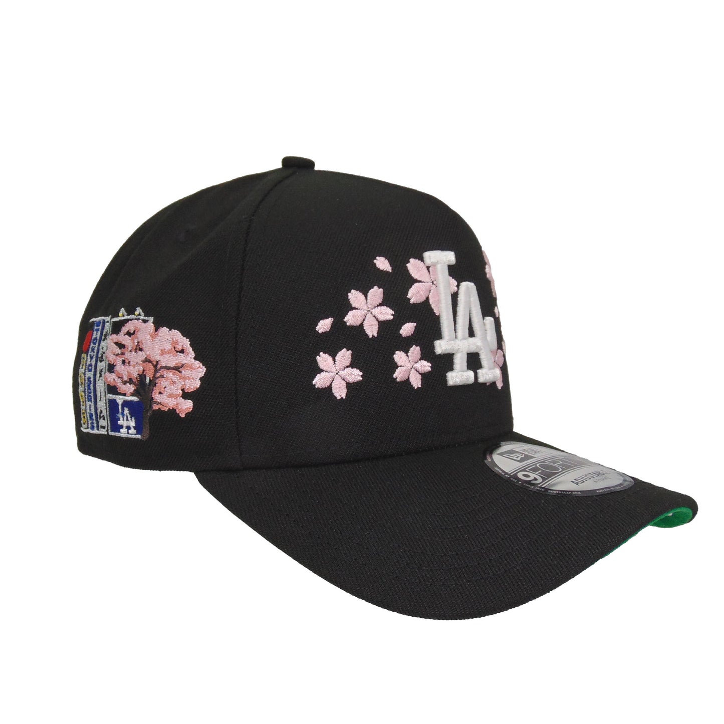 Los Angeles Dodgers 9FORTY AF New Era Cap Sakura Black Floral