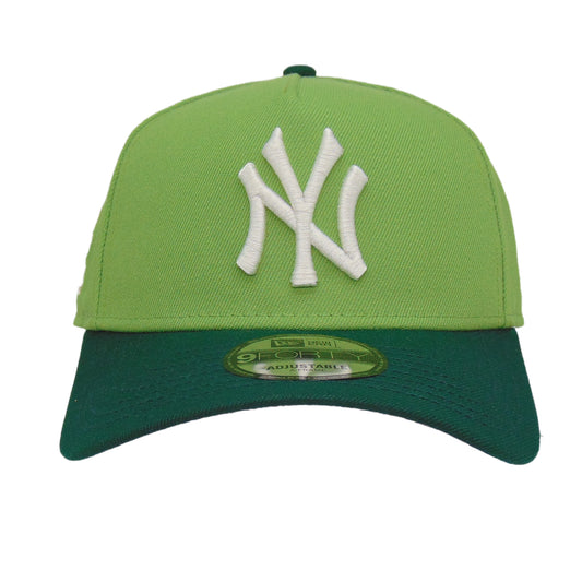 New York Yankees Custom 9FORTY AF New Era Cap Matcha Green
