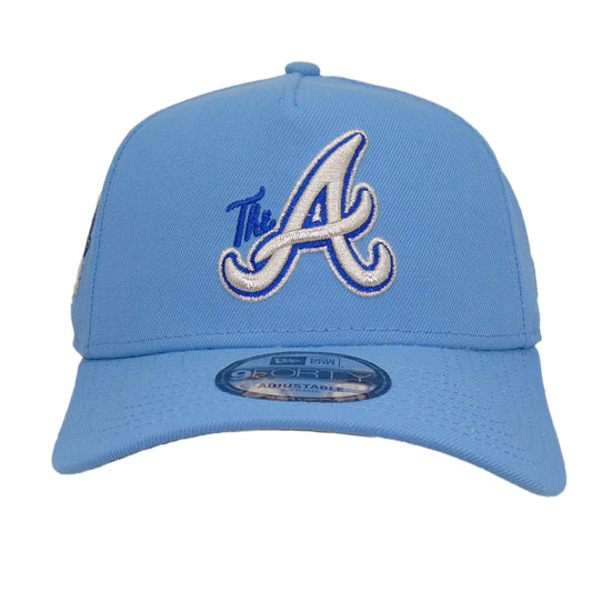 Atlanta Braves Custom 9FORTY AF New Era Cap Sky