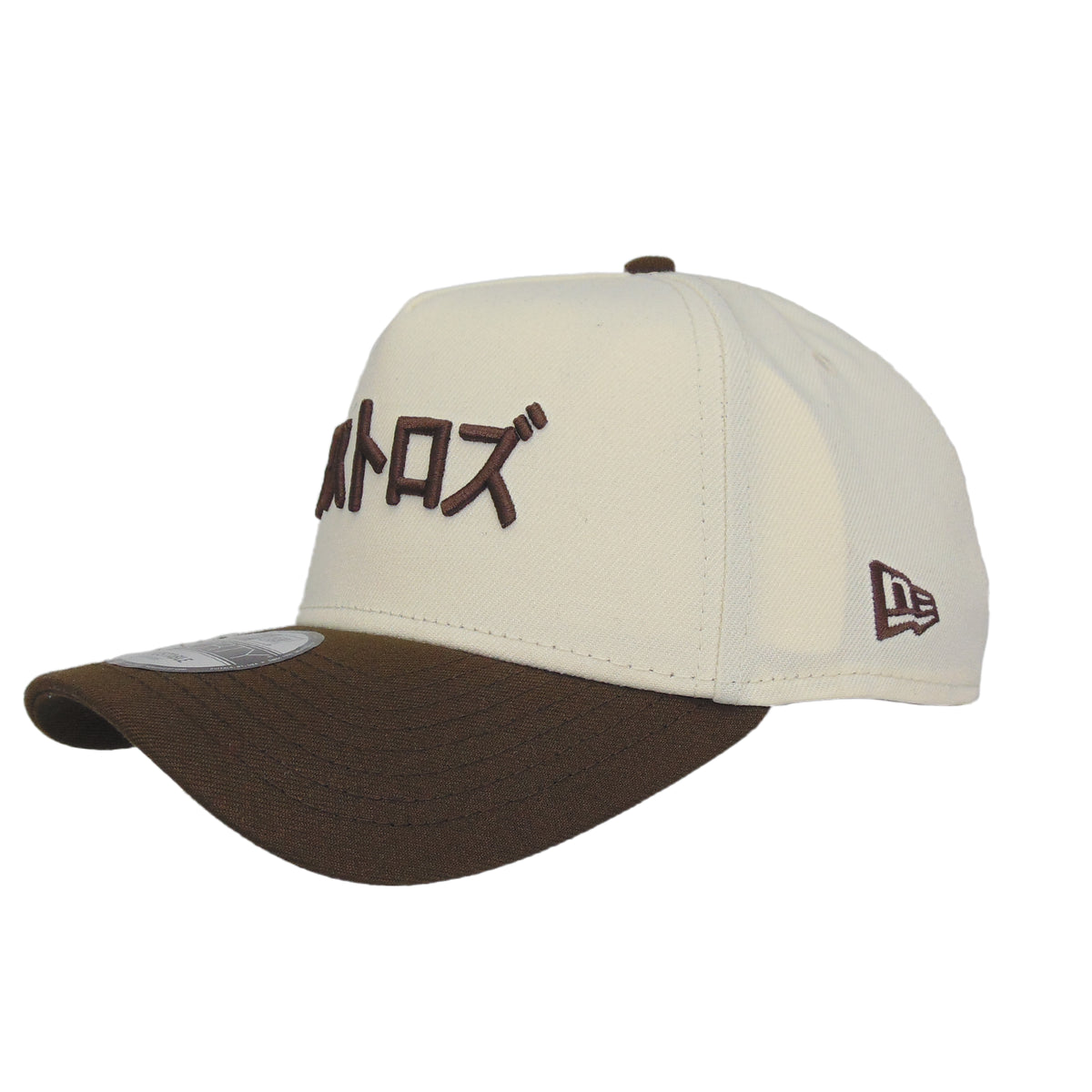 Houston Astros Custom 9FORTY AF New Era Cap Chrome Brown