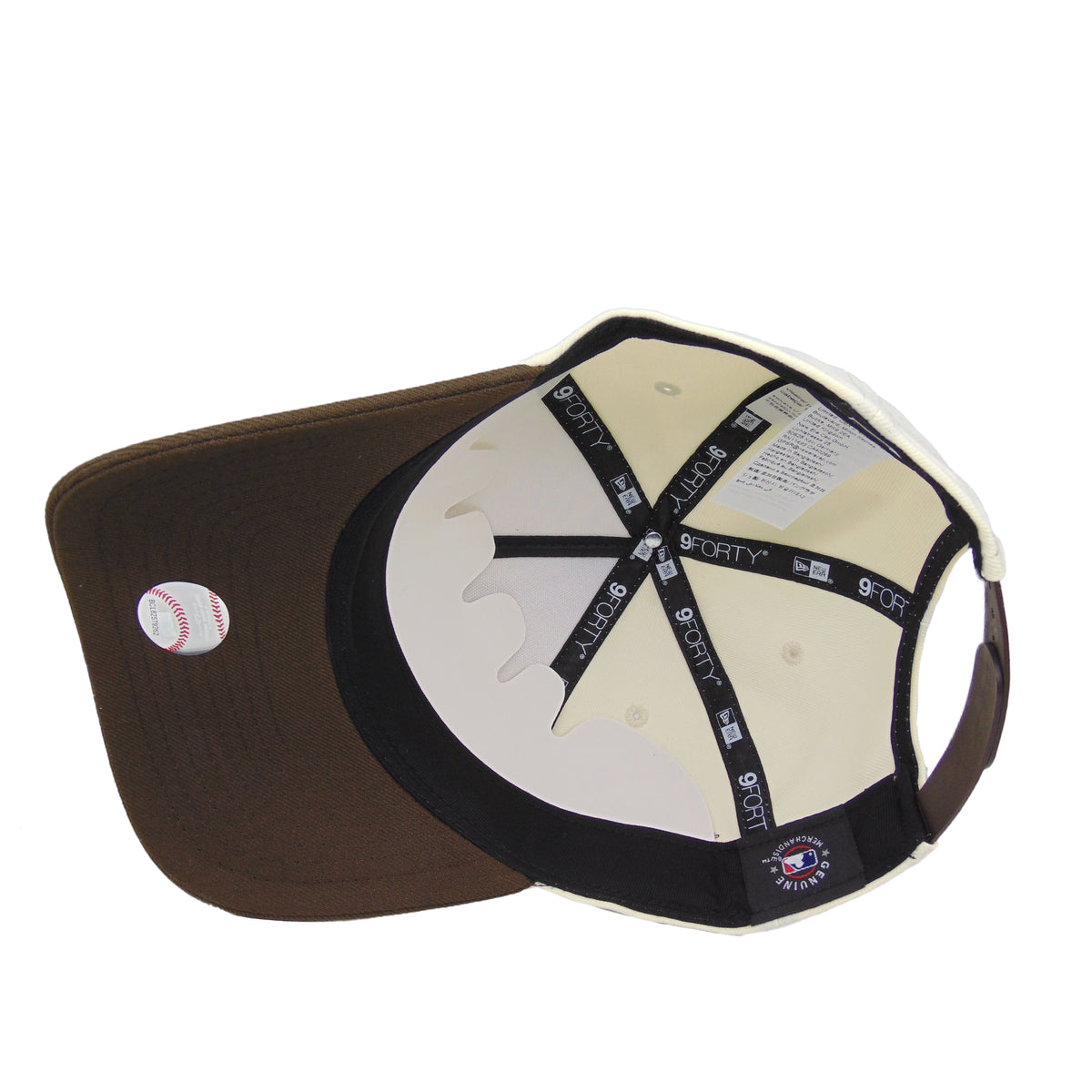 Houston Astros Custom 9FORTY AF New Era Cap Chrome Brown