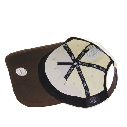 Houston Astros Custom 9FORTY AF New Era Cap Chrome Brown
